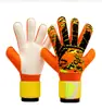 Guantes de fútbol con palma de látex para protección de manos, adecuados para entrenamiento y competición, guantes de portero disponibles en stock desde la fábrica