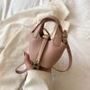 Bolso bandolera pequeño de estilo europeo y americano para niñas y niños, estilo cóncavo, para otoño e invierno
