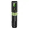 Pluma de Tatuaje Inalámbrica Pantalla LED LCD Herramienta de Tatuaje Máquina de Tatuaje RCA Pluma Batería de Tatuaje