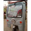 Toldo de lluvia para triciclo eléctrico, cabina frontal de chapa de hierro gruesa, toldo para triciclo de reparto