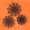 Decoração de bolo de halloween cartoon meninos e meninas mousse bola de embalagem portátil caixa de presente saco de presente crianças inserção de cartão de férias