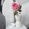 Venta al por mayor de fábrica borde de goma retro simulación de flor de rosa proyecto de diseño de sala de estar lugar de boda comercio exterior venta al por mayor transfronteriza