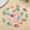 Colgante de Cristal Checo Degradado Flor de Loto Pétalo de Flor de Loto Nieve para Manualidades Hecho a Mano Pasador Antiguo Tocados Materiales para Joyería Accesorios