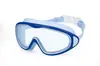Gafas Antiniebla HD de Marco Grande para Adultos Unisex Impermeables Gafas de Natación Silicona Equipo Profesional de Entrenamiento