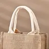 Bolsas de Lino Personalizadas, Bolsas Tote de Lino-Algodón-Yute, Bolsas de Almuerzo Ecológicas, Bolsas de Lona Personalizadas, Bolsas para Commuters con Impresión de Logo