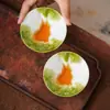Xícara de Chá Margarida Tingxu - Xícara Pessoal Especial com Alto Valor Estético, Conjunto de Chá Kung Fu Pintado à Mão para Uso Doméstico