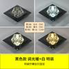 Luz de pasillo led minimalista moderna de cristal de diamante, luz de porche, downlight empotrado creativo, foco