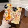 Funda de Teléfono de Jirafa Elefante de Dibujos Animados para iPhone 16 Película Protectora de Lente para Apple 15 Promax 14 Luz Azul 13 Mujer