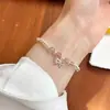 2025 Nuevo Nuevo Chinoiserie Plata S925 Simple Elegante Fresco y Dulce Diseño de Nicho Pulsera Ins Pulsera Pulsera