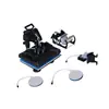Máquina de Transferência de Calor Cinco em Um para Canecas, Pratos e Chapéus, Equipamento DIY de Impressão por Transferência de Calor para Fazer Camisetas