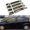 15-20 Modelos de Prius C Aço Inoxidável Maçaneta de Carro Aqua Capa da Maçaneta da Porta Adesivo