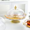 Mesa de sobremesas de estilo europeu transfronteiriço prato de doces prato de frutas chá da tarde prato de lanche bandeja suporte para bolo rack de exposição de casamento