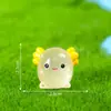 Nuevo producto transfronterizo: paisaje en miniatura creativo con figuras de animales de dragón hexagonales que brillan en la oscuridad, accesorios decorativos de jardinería DIY, adornos pequeños