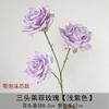Novo Roxo Casamento Flor Artificial Atacado Roxo Claro Ciano Neve Casamento Guia de Estrada Decoração Suave Adereços de Fotografia Arte de Flor Falsa