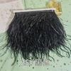 Cinturón de Plumas al por Mayor 8-10cm Pluma de Avestruz Borde de Tela Ropa Accesorios Falda Accesorios de Joyería Decoración de Borlas de Plumas
