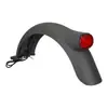 Para-lamas Dianteiro e Traseiro para Patinete Elétrico 5 Plus com Ganchos e Luzes Traseiras, Peças de Reposição Impermeáveis e à Prova de Salpicos