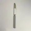 Conjunto Inovador Espessado de Aço Inoxidável 304 com Cabo de Corda de Cânhamo, Talheres Estilo Ocidental Faca de Bife, Garfo e Colher para Uso Doméstico, em Hotel e ao Ar Livre