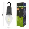 Lámpara de Camping Solar de Estilo Nuevo Transfronteriza Lámpara Recargable de Estilo Retro para Camping Bombilla de Tungsteno LED para Tienda de Campaña Iluminación de Emergencia