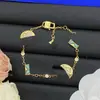 Pulsera Nueva de Diseñador Estilo Europeo y Americano Transfronteriza con Logo y Múltiples Patrones de Letras para Mujer, Sensación de Alta Gama, Fotos Reales, Venta al por Mayor en Vivo