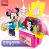 Casa de juegos genuina de Disney para niños, juguete, cosméticos para niñas, tocador portátil, pelo de princesa Frozen