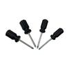 Chave de Fenda Cabeça Cenoura Pequena Cabo Preto Chave de Fenda 5.0 Chave de Fenda Phillips Antiderrapante Não. Ferramenta de Material Aço 45