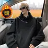 Sudadera con Cremallera Diagonal para Hombre 2025 Primavera y Otoño Nueva Sudadera Pesada Chaqueta con Silueta Metálica Deconstruida