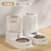 Bebedouro Automático para Gatos, Comedouro Automático para Gatos, Água Potável para Gatos e Cachorros, Artefato de Alimentação de Água para Pets, Tigela Anti-Tombamento de Grau Alimentício