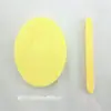 Tiras de Esponja Comprimida de Fábrica Transfronteiriça Maquiagem Esponja para Lavar o Rosto Esponja de Pó Facial Esponja de Limpeza Facial Formato de Bolo Pacote com 50 Peças