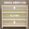 Estantería simple, diseño minimalista, estante de almacenamiento multifuncional todo en uno, organizador de libros, pequeño almacenamiento de escritorio, multicapa