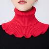 Cuello Postizo Cuello Protección Cuello Nuevo Otoño e Invierno Cortavientos Cuello Tejido Cálido Cuello Coreano Todo Fósforo Protección Columna Cervical Suéter