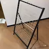 Estante de Malla de Hierro Portátil DIY para Montaje de Puesto, Estante de Exhibición de Kit de Materiales para Joyería