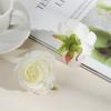 F-Cabeças de Flores de Rosa de Alta Qualidade Imitação, Cabeças de Flores para Boutonnière, Flores para Decoração de Casamento, Materiais Artesanais DIY, Acessórios Florais para Roupas