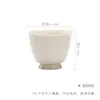 Taza de Té Antigua de Arcilla con Esmalte Ceniza Estilo Dinastías Tang y Song, Taza Individual para Té Kung Fu, Taza de Degustación con Forma de Mano de Buda, Taza Maestra Imitación Dinastía Song