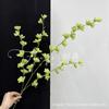 Plantas Verdes Artificiais para Casamento, Grama Aspargo Verde Estilo Floresta, Flores Artificiais Verdes, Materiais Florais Artificiais para Casamento, Série de Decoração para Salão de Casamento