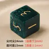 Fornecido Diretamente do Fabricante, Dados Poliedros de Ágata Indiana Natural para Jogo de RPG D&D Conjunto Z03