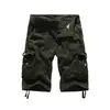 2026 Novo Estilo Verão Tendência Calça de Cinco Pontos com Múltiplos Bolsos, Hip-Hop Street Dance Skateboard Solta Masculina Camuflada Shorts de Cinco Pontos 956