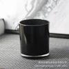 En stock, vela de vidrio esmerilado, taza, decoración de sala de estar, candelabro de aromaterapia, bricolaje, vela de fragancia transparente, recipiente, botella vacía