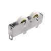 Tipo 828 Doble Rueda Vintage Aleación de Aluminio Rodillos para Puertas y Ventanas Puerta Corredera Ventana de Cristal Rodillos Accesorios de Ferretería para Puertas y Ventanas