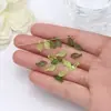 Pulsera de Joyería con Material de Cuentas Acrílicas Estilo Japonés Hoja Verde Mini Accesorios para Peine Antiguo de Vidrio Imitación DIY