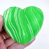 1 pieza - Juguetes de apretar de goma blanda Juguete de silicona para aliviar el estrés Juguete para aliviar el estrés Forma de corazón Rebote lento Juguete antiestrés Uso en oficina