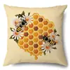 Yiwu Jit Delivery Abeja Temática Serie Funda de Almohada Temu Venta Caliente Shein Amazon Etsy Amazon