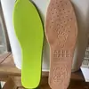 Palmilhas de Couro Genuíno para Homens, Absorventes de Suor, Sapatos de Couro Macio com Solado Macio para Mulheres para Ficar em Pé por Longos Períodos, Absorção de Choque Esportiva, Alta Elasticidade e Espessamento