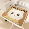 Cojín de Felpa para Asiento de Otoño e Invierno, Cojín Engrosado para Silla de Oficina, Cojín de Asiento para Estudiantes, Resistente a Manchas, Cálido, Adecuado para Todas las Estaciones
