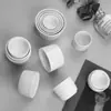 Plato hondo de cerámica directo de fábrica para hotel con base de bandeja de roble plato taza pequeña taza pequeña para hornear tazón para pudín