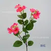 Flor Artificial Jasmim Ramo Único Pequeno Jasmim Flor Artificial Flor Artificial Decoração para Casa Hotel Shopping Center Flor Decorativa para Fotografia de Casamento