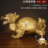 Venta al por mayor de fábrica de adornos de tortuga dragón de cobre, dinero de latón, chismes, tortuga dragón, madre e hijo, tortuga dragón, sala de estar, oficina, tamaño grande