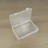 Herramientas de Hardware Accesorios Caja de Almacenamiento de Plástico Papelería Piezas de Teléfono Móvil Caja de Plástico Transparente Caja Transparente para Mascarilla Tarjeta de Identificación