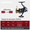 Novo Carretel de Pesca Spinning SHIMANO Sahara SAHARA metal arremesso remoto carretel copo raso boca chanfrada roda de peixe luya universal