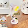 Luz noturna de proteção ocular LED luz de estudo para dormitório estudantil luz de leitura lâmpada de mesa coração de menina fofa lâmpada de atmosfera ornamentos de mesa
