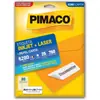Etiqueta de Letra 6280 25 Folhas 25,4 X 66,7 Mm